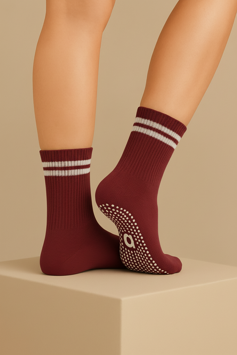 GRIP SOCKS BORDEAUX