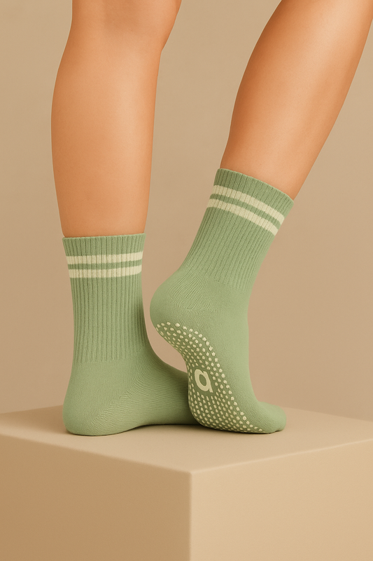 GRIP SOCKS MATCHA