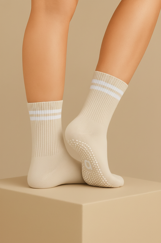 GRIP SOCKS GEBROKEN WIT