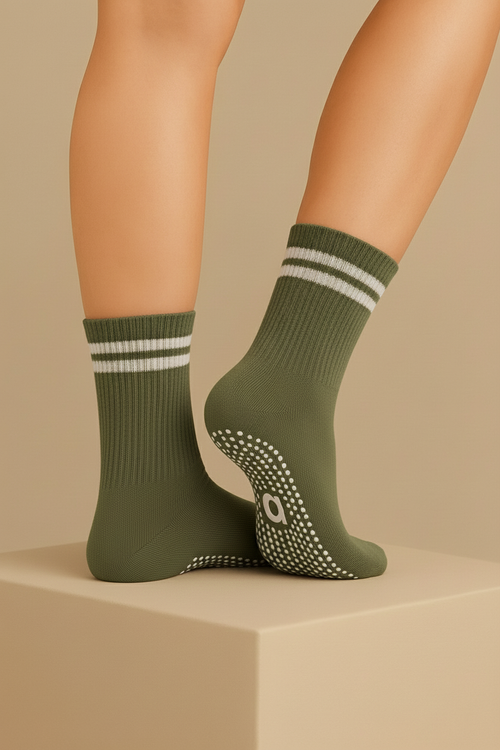 GRIP SOCKS KHAKI